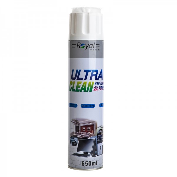 اسپری کف فرچه دار رویال مدل R-530C حجم 650 میلی متر