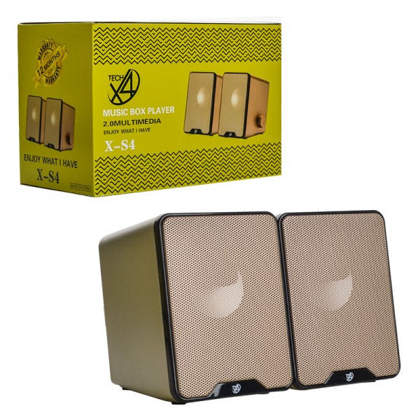 اسپیکر لپ تاپی 2 تکه ایکس فورتک (X4TECH) مدل X-S4