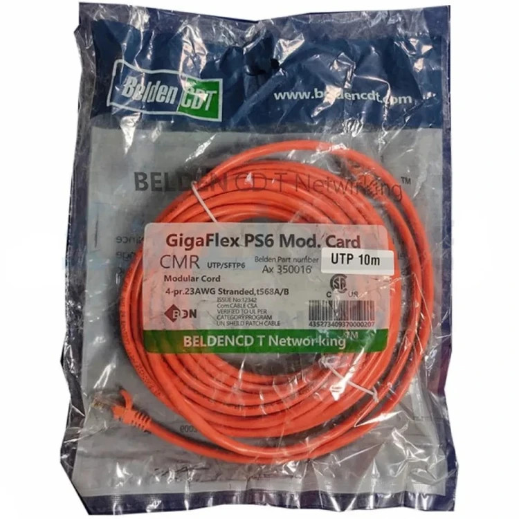 کابل شبکه 10 متری CAT6 UTP بلدن