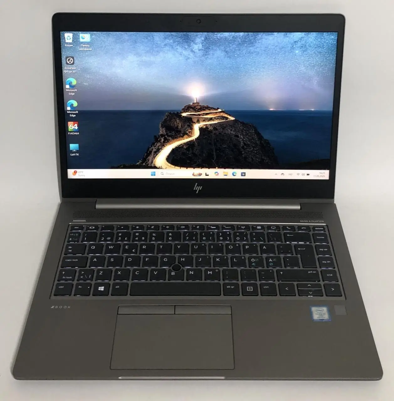 لپ تاپ استوک HP ZBook 14u G6 Core i5-8265U / RAM 16GB / SSD 512GB / Radeon Pro WX3200 4GB
