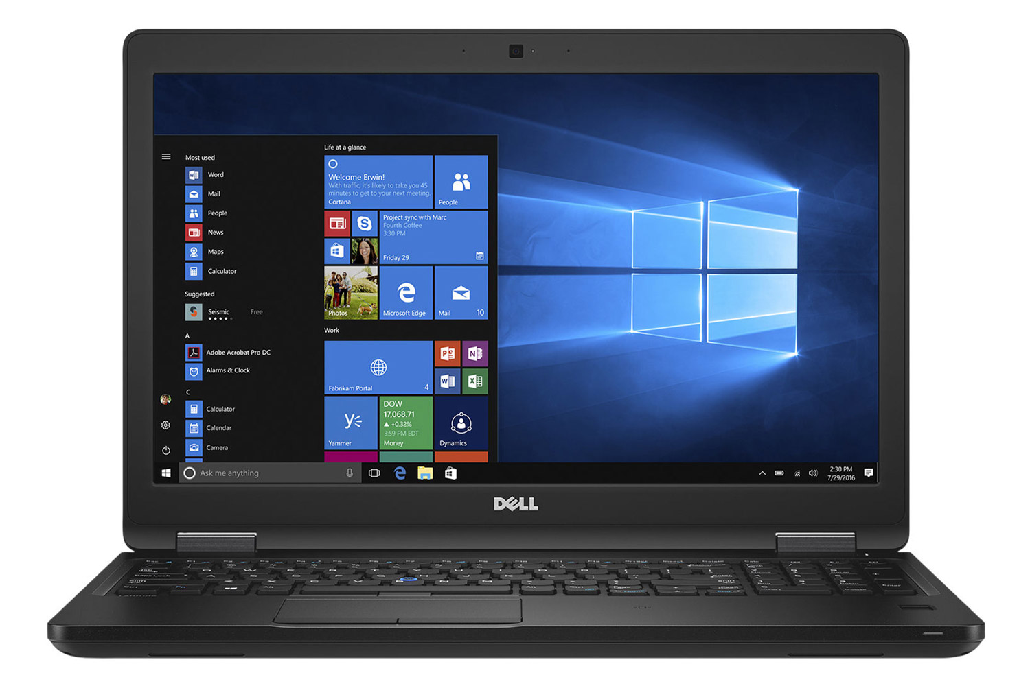 Dell Precision 3520 Core i7 7th Gen HQ / 8GB RAM / 1TB M.2 SSD / Quadro M620 2GB / Touch
