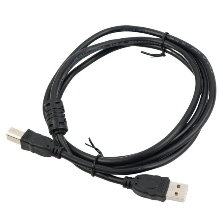 کابل پرینتر DETEX+ طول 1.5 متر | رابط USB | روکش PVC