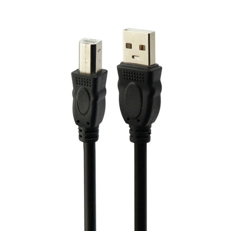 کابل پرینتر DETEX+ طول 1.5 متر | رابط USB | روکش PVC